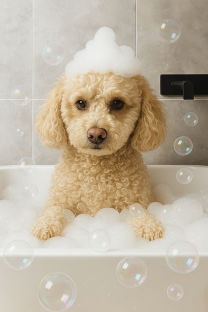 Turn Your Pet Into a Stunning Custom Portrait on Glass