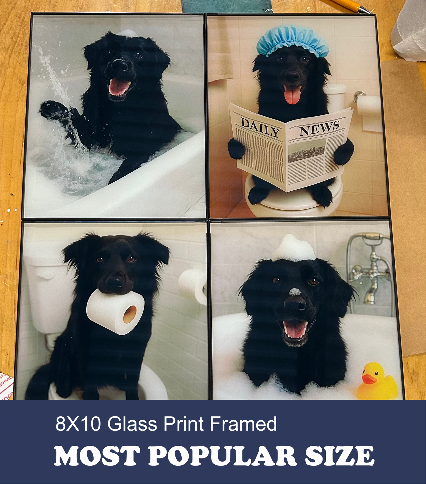 Turn Your Pet Into a Stunning Custom Portrait on Glass