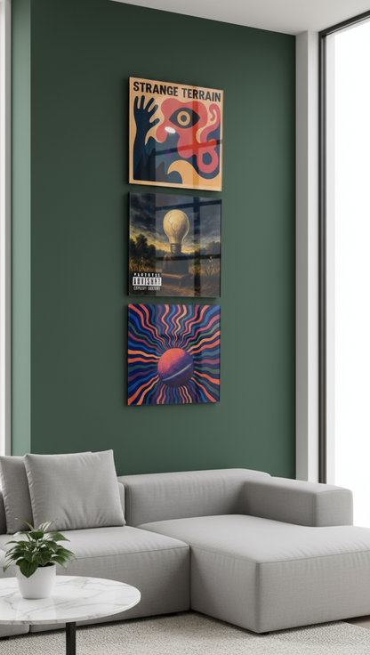 12X12 Glass Print (Glass Album Cover)