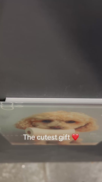 Turn Your Pet Into a Stunning Custom Portrait on Glass